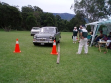 Hillman Gazelle  -  kerb crawling