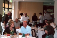 Members enjoying the 2009 Christmas Party